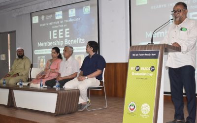 Invited talk on Benefits of IEEE Membership