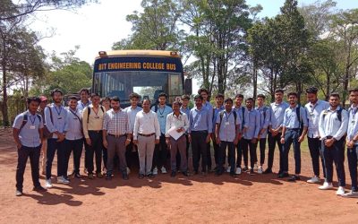 Mechanical Engg. Industrial Visit to Lamina Foundries Limited, Udupi