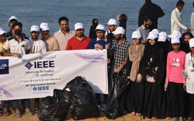 Bearys Group and BIT IEEE Student Chapter Lead Beach Cleanup for Sustainable Future