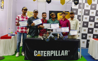 BIT’s ECE Students Shined Bright at IIT Madras’ Caterpillar Autonomy Challenge