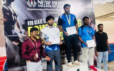 Wasil Kasim Secures Silver in State Level VTU Powerlifting Competition