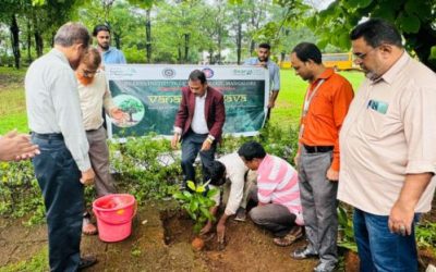 The Department of Mechanical Engineering, BIT, Mangalore celebrated “VANAMAHOTSAVA” at Bearys Knowledge Campus