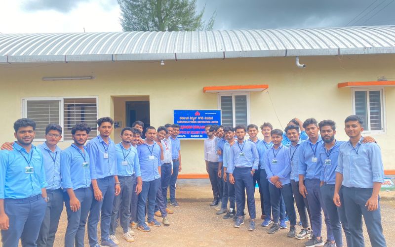 Mechanical Engineering Industrial Visit to Varahi Underground Hydroelectric Power Plant, Hosangadi, Udupi