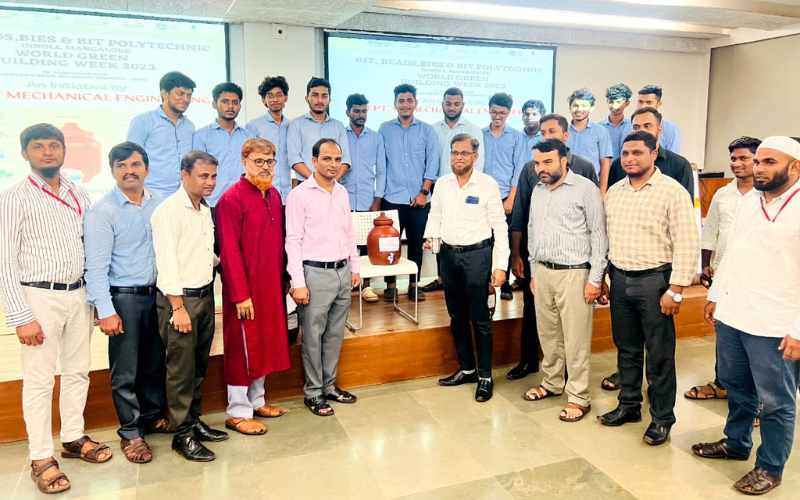 BIT, Mechanical Engineering Department Conducted “World Green Building Week-2023”