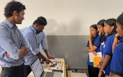 Project Exhibition for High School Students Organized by BIT IEEE Student Branch