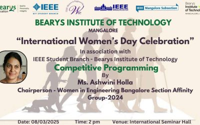 Bearys Institute Of Technology Celebrates International Women’s Day With Competitive Programming Talk