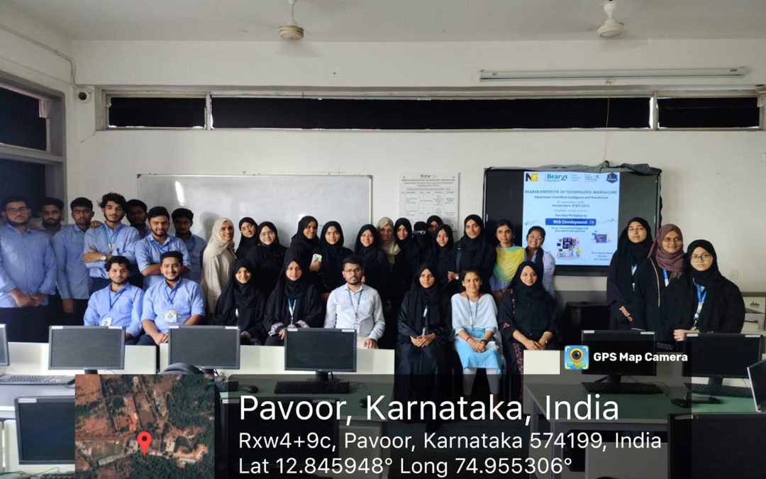 Two-Day Workshop on Web Development Organized by the Department of AI & DS