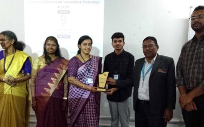 ECE Faculty and Student from BIT Win Best Paper Award at National Conference