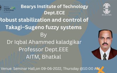 Seminar on Robust Stabilization and Control of Takagi-Sugeno Fuzzy Systems