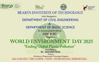 World Environment Day 2025 – Successfully Conducted at BIT Mangalore