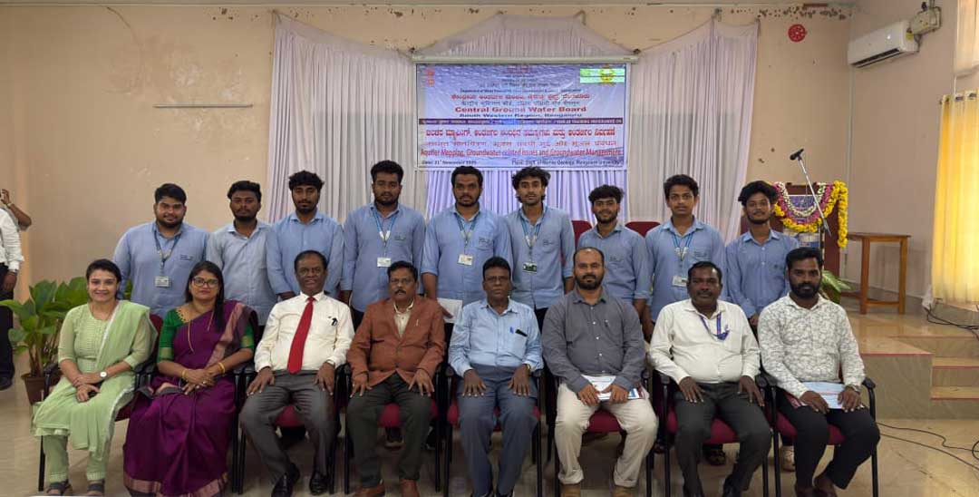 BIT Civil Engineering Department Participated in the Tier-III Training Session on Aquifer Mapping and Groundwater Management Conducted by CGWB