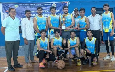 BIT Men’s Basketball Team Shines at Mangalore Division Tournament