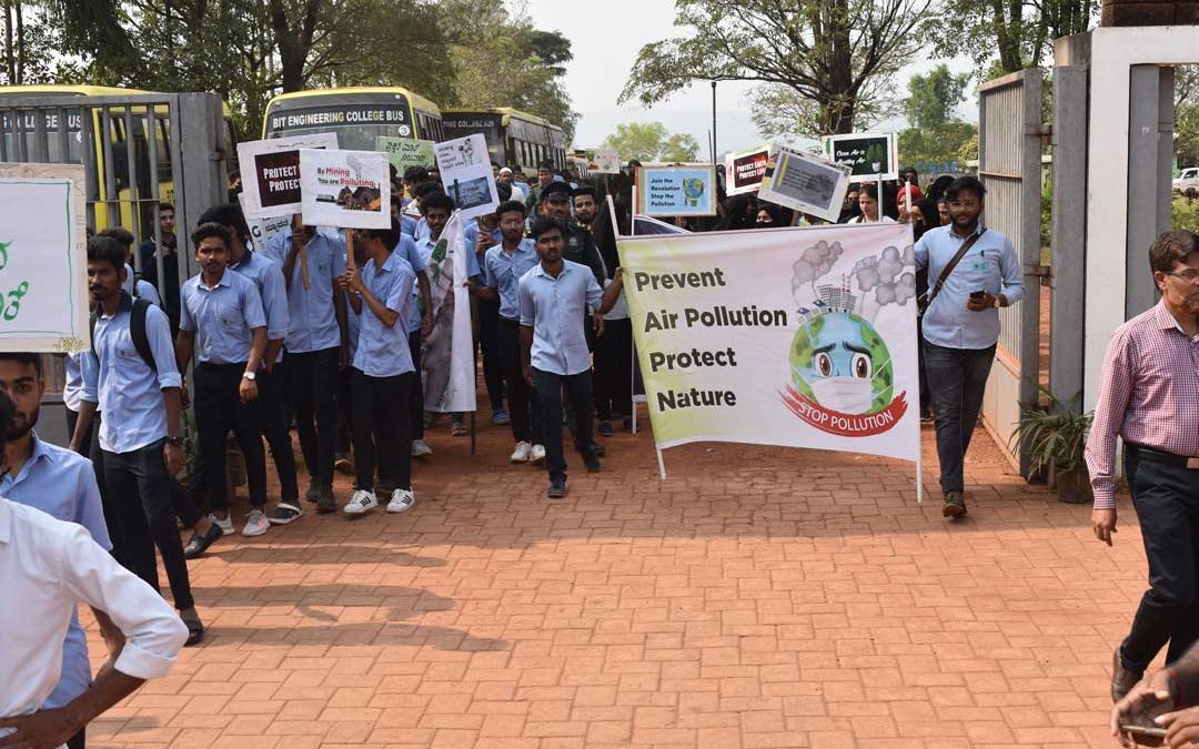 AWARENESS ON MINING PROTEST – CSE DEPARTMENT