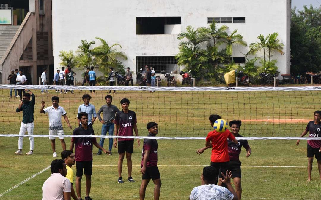 Report on Professional & Interclass Throw Ball and Volleyball Tournament