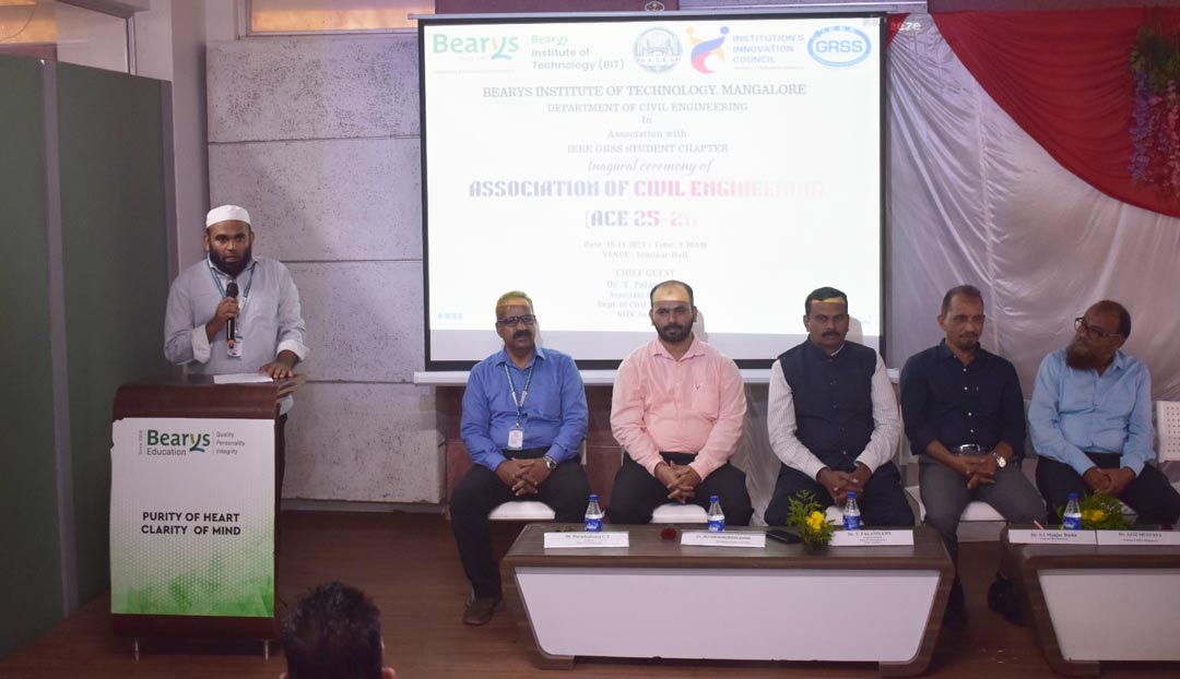 Inaugural Ceremony of the Association of Civil Engineering (ACE 2025–26)