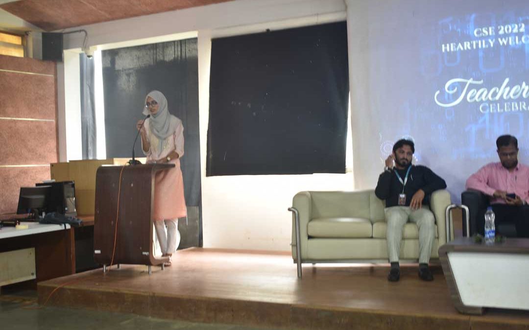 REPORT ON TEACHERS’ DAY CELEBRATION