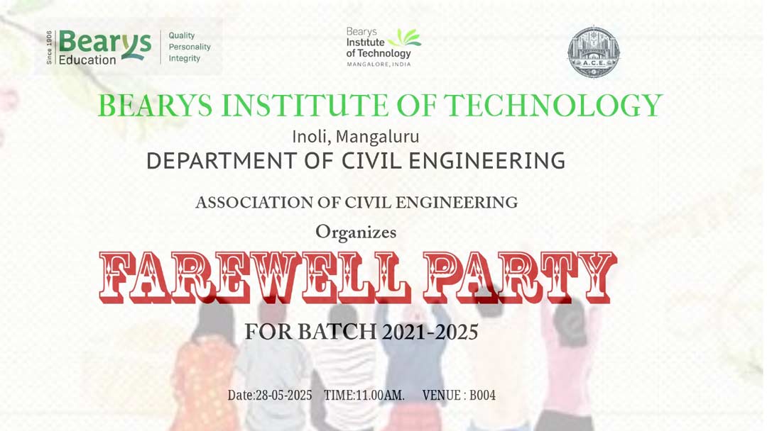 Farewell Party for the Batch of 2021–2025