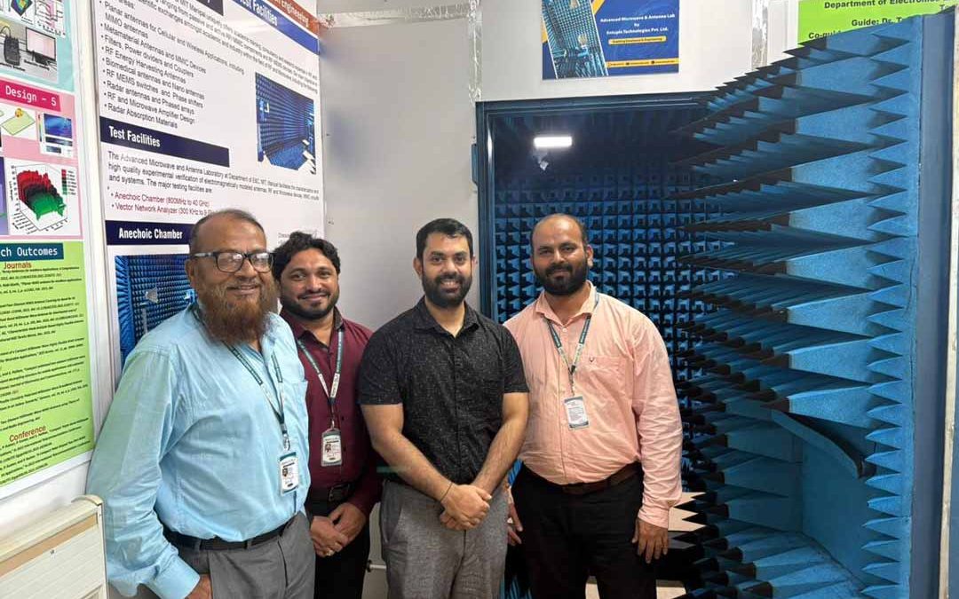 Visit to the RF & Antenna Test Facilities: Manipal Institute of Technology, MAHE