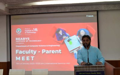 PARENTS MEET – CSE DEPARTMENT