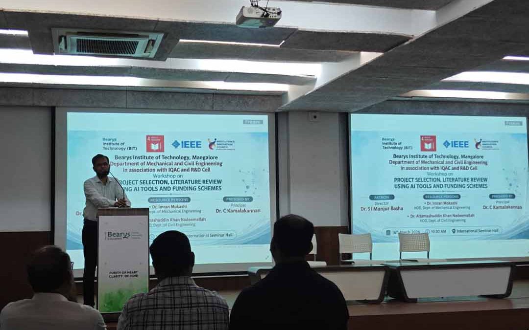 Workshop :Project Selection, Literature Review Using AI Tools and Funding Schemes