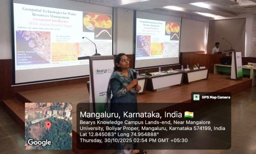 Inauguration of IEEE GRSS Student Branch Chapter and GRSS Lecture Series at Bearys Institute of Technology New