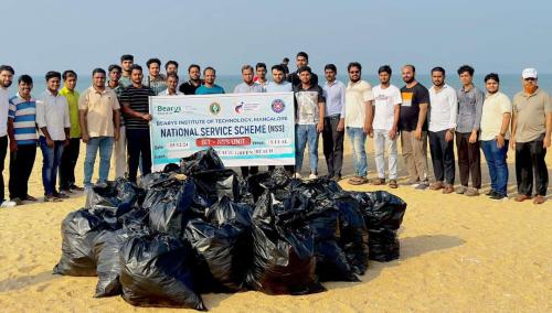 Beach Cleaning by NSS Unit of BIT - 2024