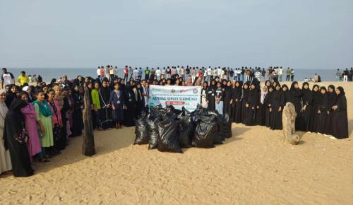 Beach Cleaning by NSS Unit of BIT - 2024