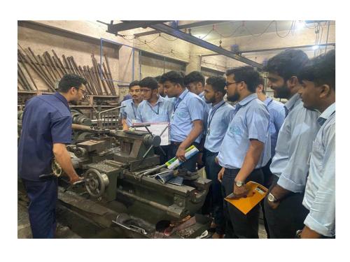 Industrial Visit to Gurucharan Industries, Bykampady