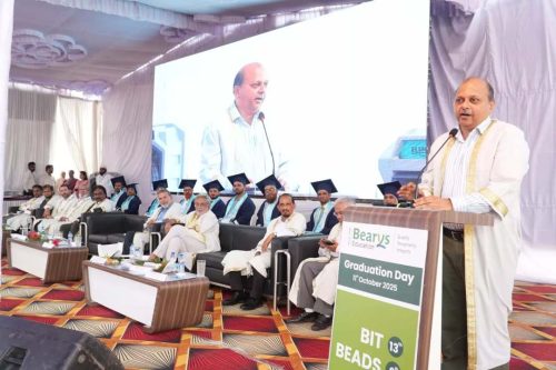 Graduation Day 2025 at Bearys Knowledge Campus, Mangalore.
