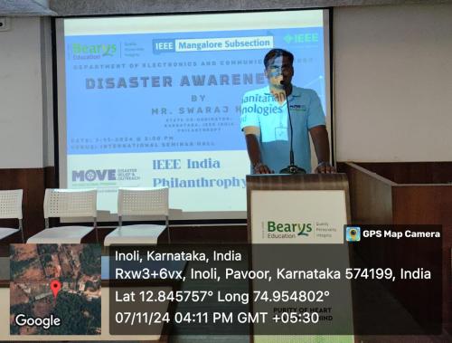 Disaster Management Event at BIT: A Step Toward Community Resilience