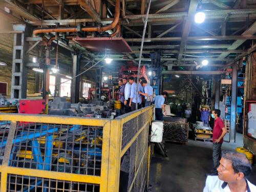 Industrial Visit to Lamina Foundries Ltd, Karkala