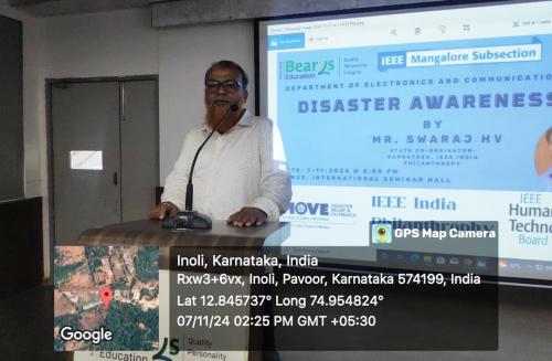 Disaster Management Event at BIT: A Step Toward Community Resilience