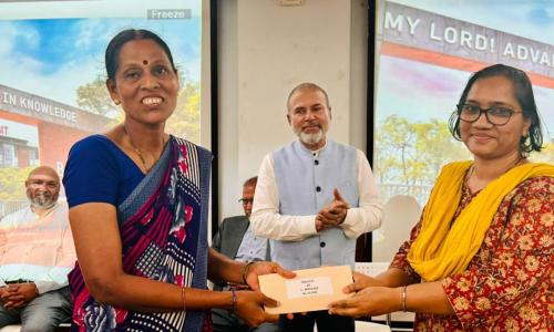 The Bearys Shiksha Suraksha Foundation (BSSF) Scholarship Distribution Program was held on January 11, 2025, at 4:00 PM in the Seminar Hall of Bearys Institute of Technology (BIT).