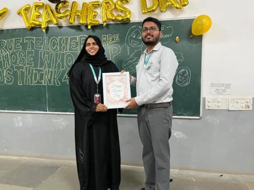 Teacher's Day Celebration in the Department of Artificial Intelligence and Data Science