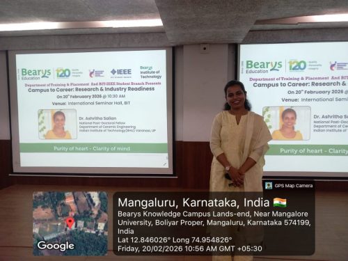  Resource Person: Dr. Ashritha Salian