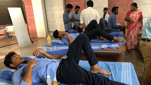 Blood Helpline Karnataka holds blood donation camp at BIT
