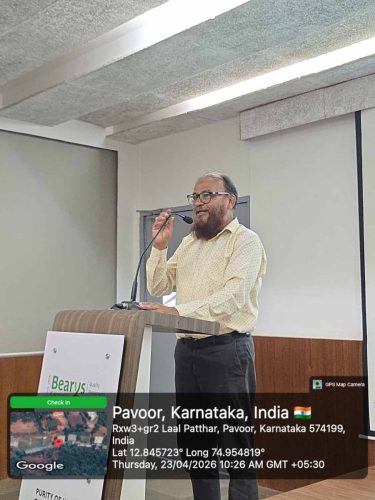 Break the Chain and Unlock their True Potential, and ” Brain Fusion: A Day of Innovation and Insight at Bearys Institute of Technology on 23rd April,2026